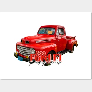 1950 Ford F1 Pickup Truck Posters and Art